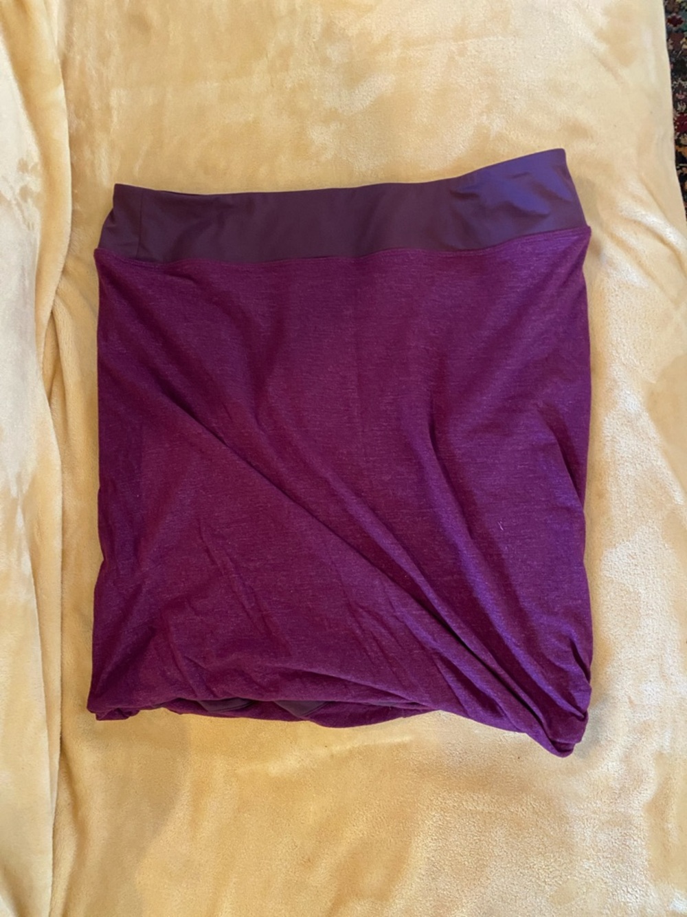 Women’s Purple Pull-On Skirt